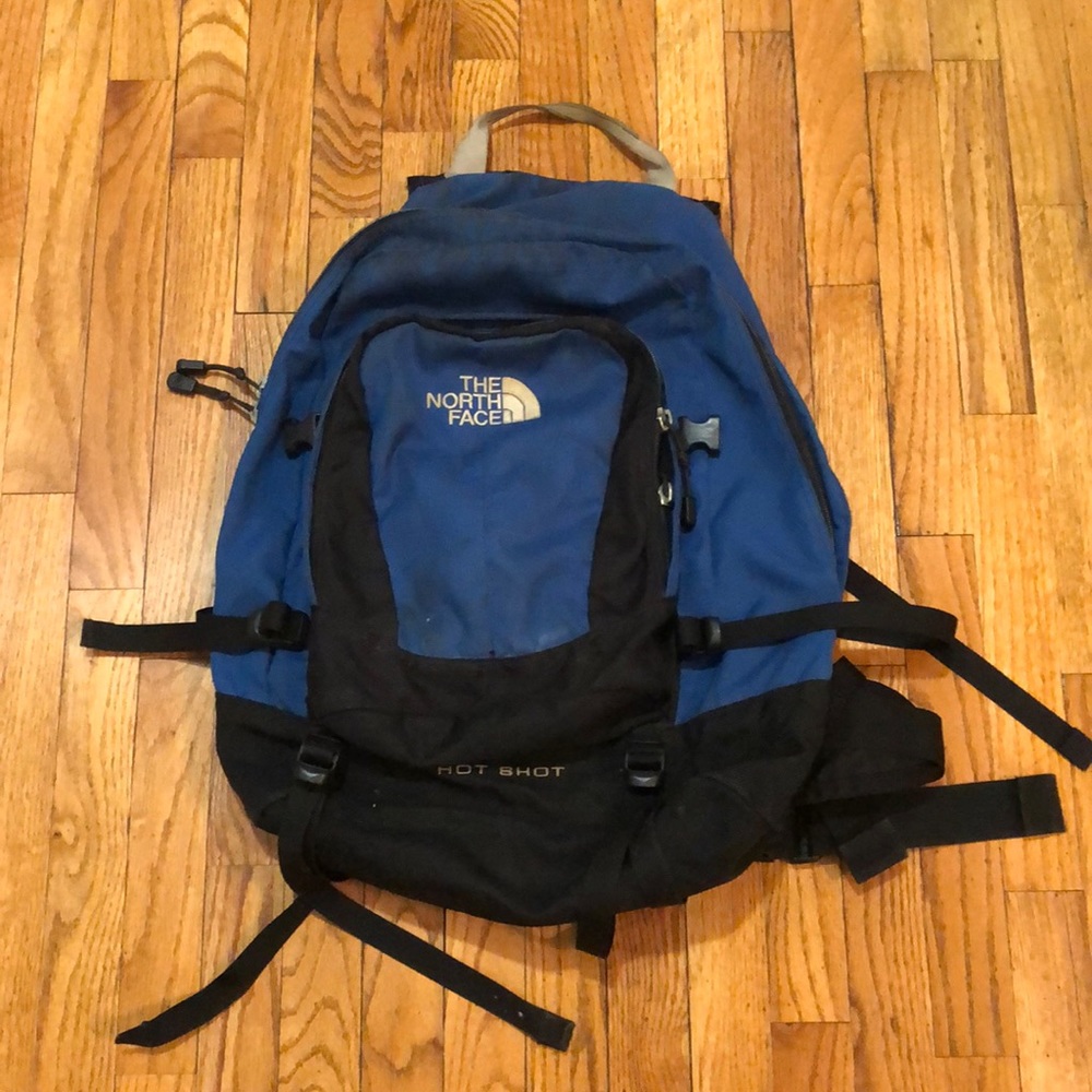 Awesome vintage North Face backpack Blue